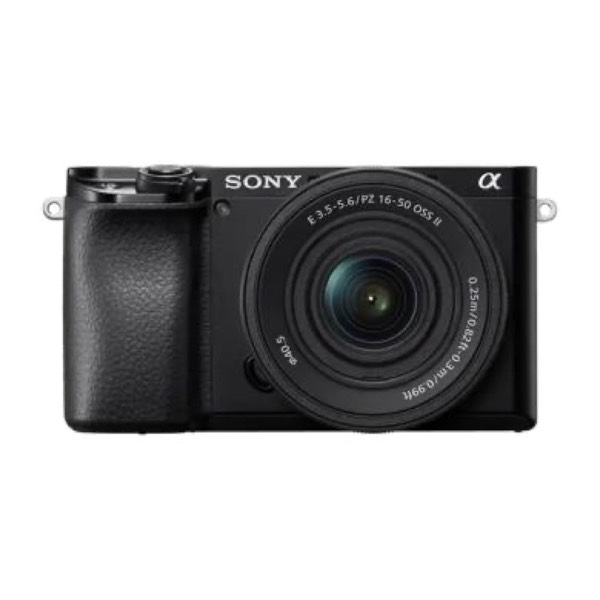 Sony Alpha 6100 schwarz mit Objektiv 16-50mm 1:3.5-5.6 E PZ OSS II schwarz