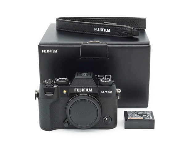Fujifilm X-T50 schwarz Gehäuse