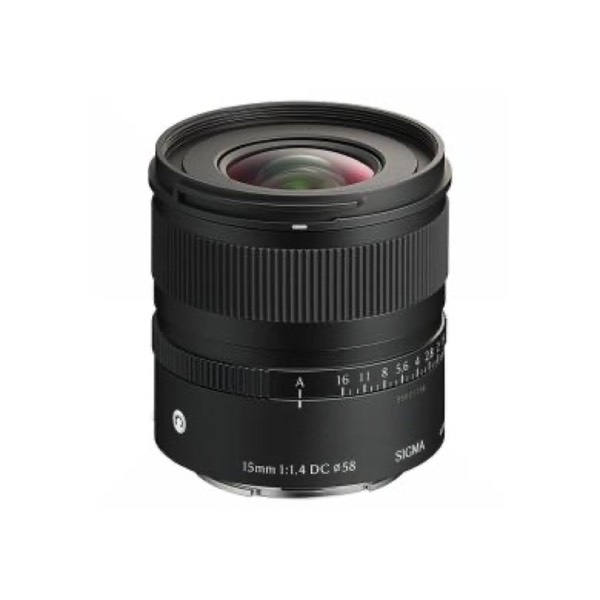 Sigma 15mm 1:1.4 Contemporary DC für Fujifilm X schwarz