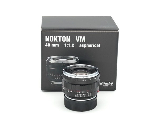 Voigtländer Nokton 40mm 1.2 VM ASPH. für Leica M