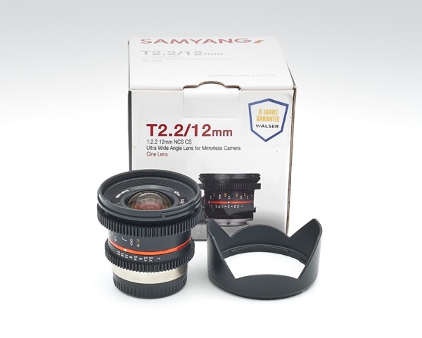 Samyang 12mm 2.2 NCS CS für Fujifilm X