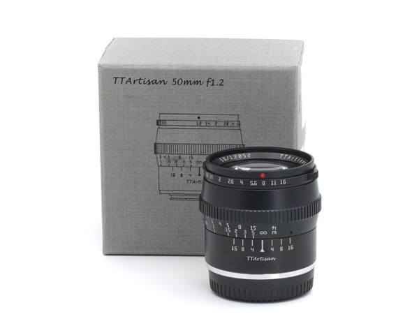 TTArtisan 50mm 1.2 schwarz für Fujifilm X-Mount