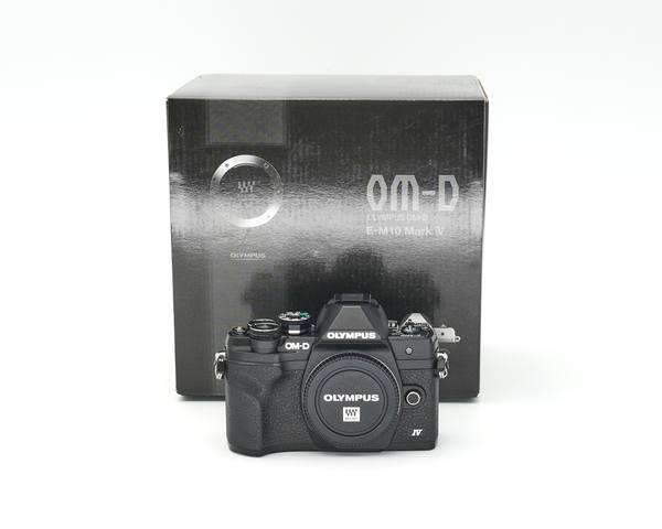 Olympus OM-D E-M10 Mark IV schwarz Gehäuse